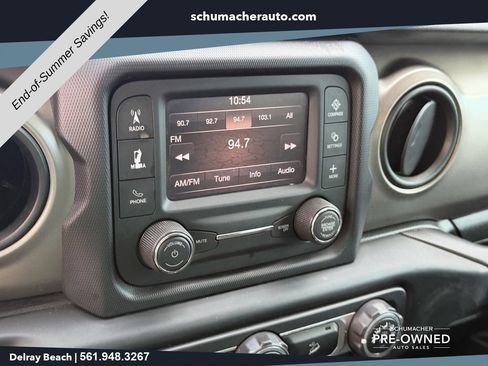 Certified 2020 Jeep Wrangler Sport AWD/4WD image 13