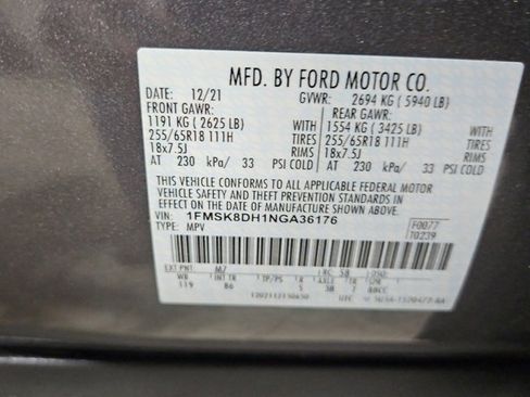 Used 2022 Ford Explorer XLT w/ Class IV Trailer Tow Package image 31