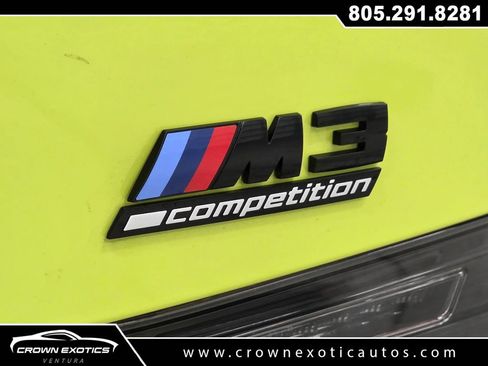 Used 2024 BMW M3 Competition w/ Executive Package RWD image 25
