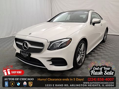 Used 2018 Mercedes-Benz E 400 4MATIC Coupe image 1