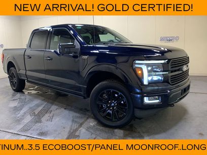 Certified 2025 Ford F150 Platinum w/ Equipment Group 702A High