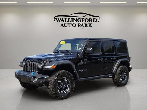 Used 2022 Jeep Wrangler Unlimited Rubicon 4xe w/ Safety Group AWD/4WD image 1