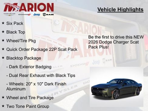 New 2026 Dodge Charger Scat Pack AWD/4WD image 5