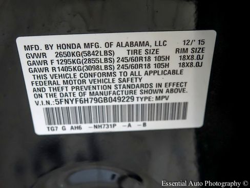 Used 2016 Honda Pilot EX-L image 41