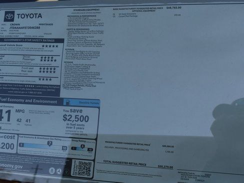 New 2026 Toyota Crown Nightshade image 15