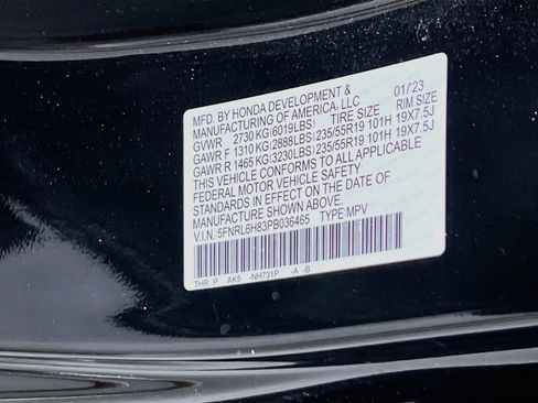 Used 2023 Honda Odyssey Touring image 33