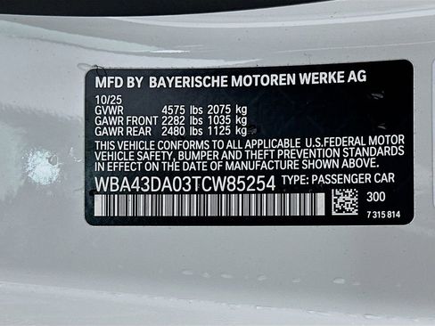 New 2026 BMW 430i 430i w/ M Sport Package image 24
