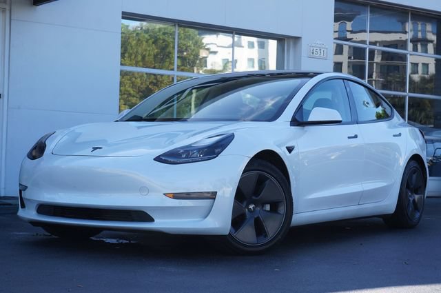 Used 2021 Tesla Model 3 Long Range AWD/4WD image 2