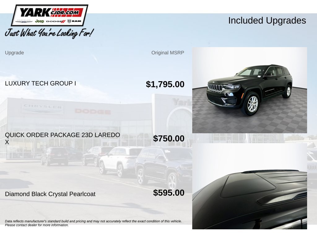 Certified 2024 Jeep Grand Cherokee Laredo X w/ Luxury Tech Group I AWD/4WD image 5