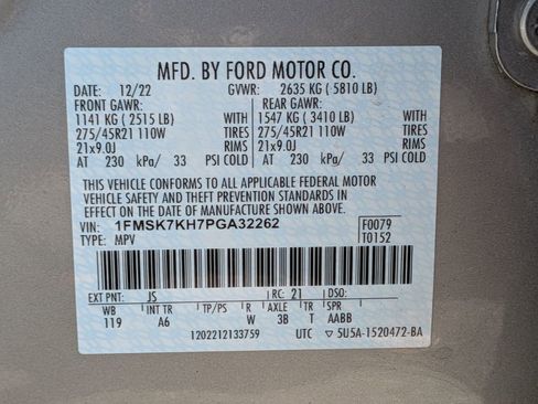Used 2023 Ford Explorer ST-Line w/ Class IV Trailer Tow Package RWD image 27