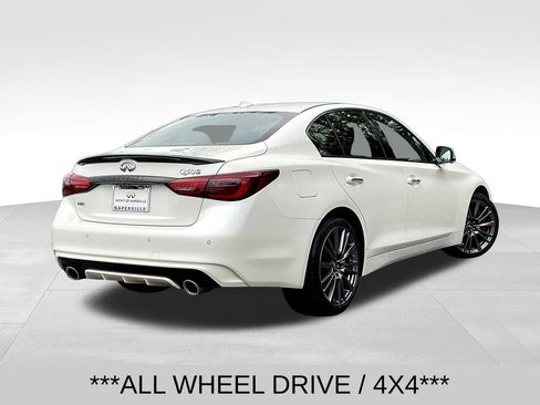 Certified 2022 INFINITI Q50 Red Sport 400 w/ Carbon Fiber Package AWD/4WD image 5