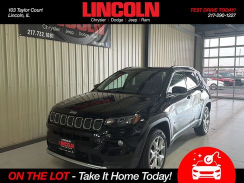 Used 2022 Jeep Compass Limited w/ Sun and Sound Group image 1