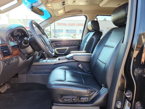 Used 2015 Nissan Armada Platinum w/ 2nd Row Captain Seat Package image 12