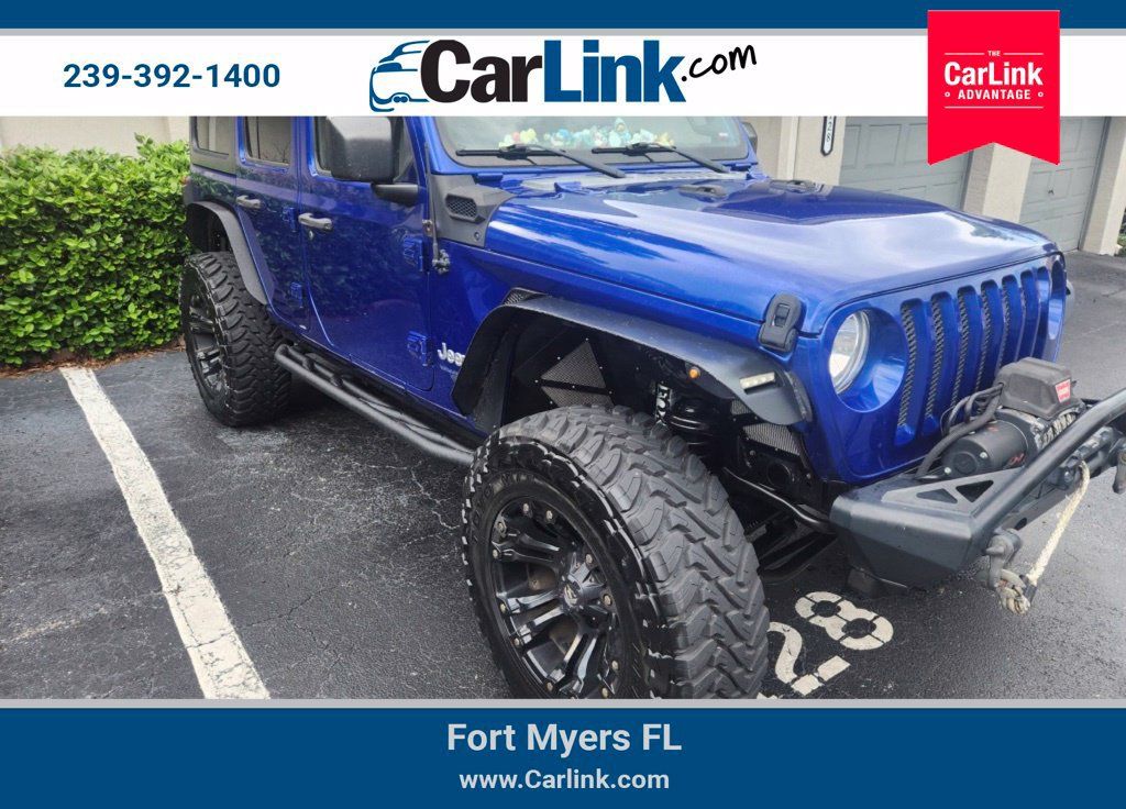 Used 2018 Jeep Wrangler Unlimited Sport S AWD/4WD image 1