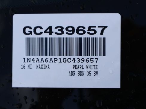 Used 2016 Nissan Maxima 3.5 SV image 7