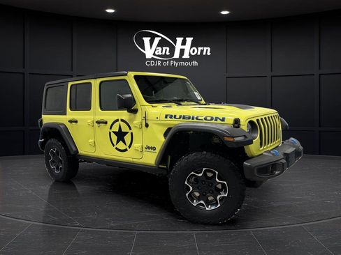 Used 2023 Jeep Wrangler Unlimited Rubicon 4xe AWD/4WD image 1