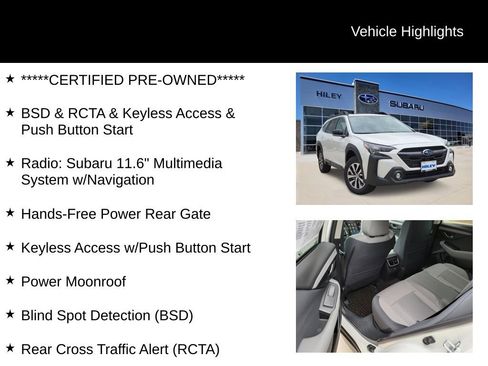 Used 2025 Subaru Outback Premium AWD/4WD image 6
