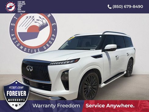 Used 2025 INFINITI QX80 Luxe RWD image 1