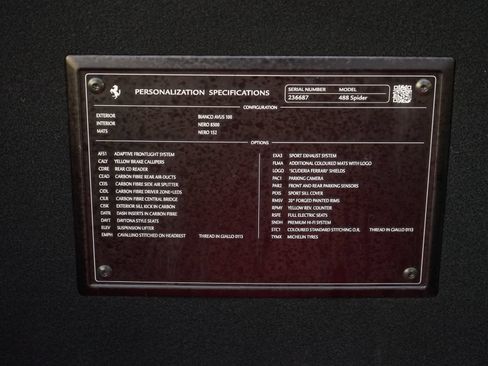 Used 2018 Ferrari 488 Spider RWD image 21