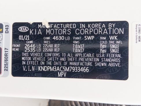 Used 2021 Kia Sportage LX w/ LX Fwd Popular Package image 29