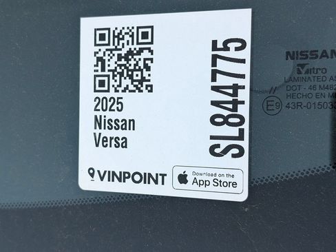 Certified 2025 Nissan Versa S w/ Trunk Package FWD image 20