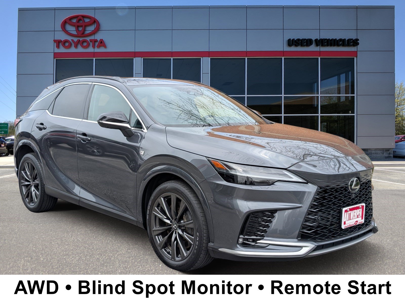 Used 2024 Lexus RX 350 F Sport w/ Convenience Package AWD/4WD image 1