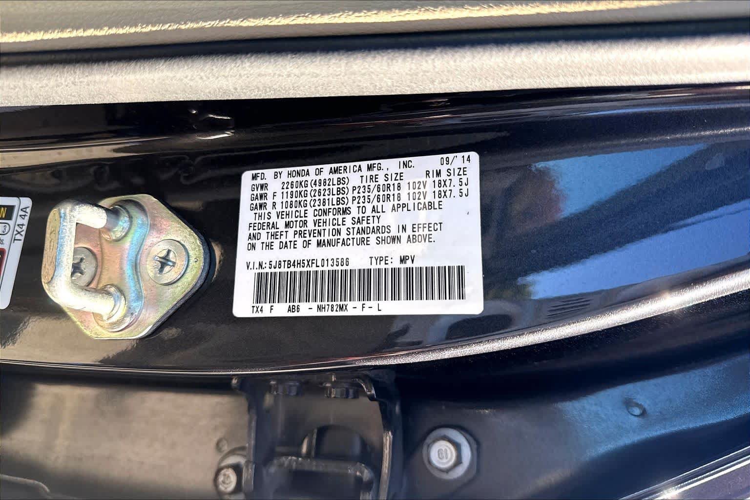 Used 2015 Acura RDX w/ Technology Package AWD/4WD image 37
