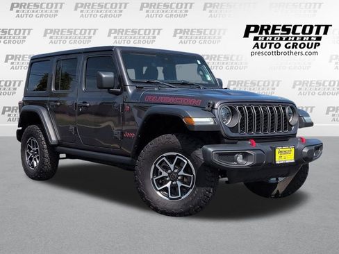 Used 2024 Jeep Wrangler Unlimited Rubicon w/ Technology Group AWD/4WD image 1