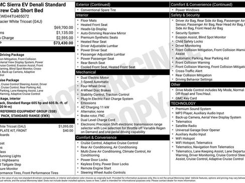 Used 2026 GMC Sierra EV Denali AWD/4WD image 40