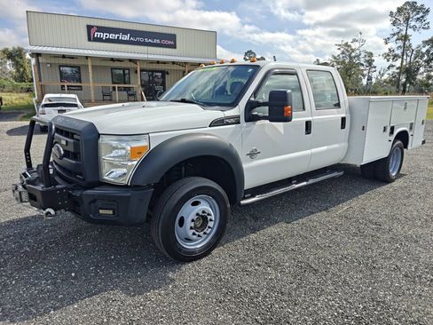 Used 2012 Ford F550 4x4 Crew Cab Super Duty w/ PWR Equipment Group image 1
