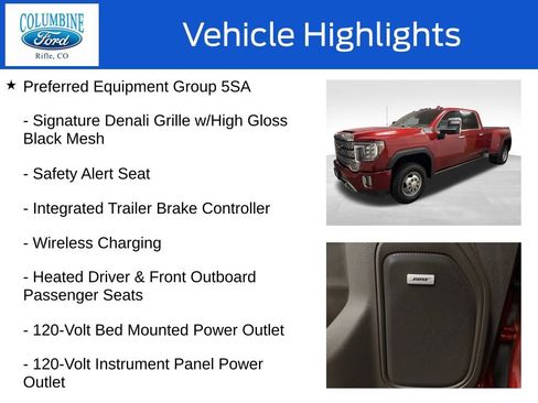 Used 2022 GMC Sierra 3500 Denali w/ Technology Package image 12