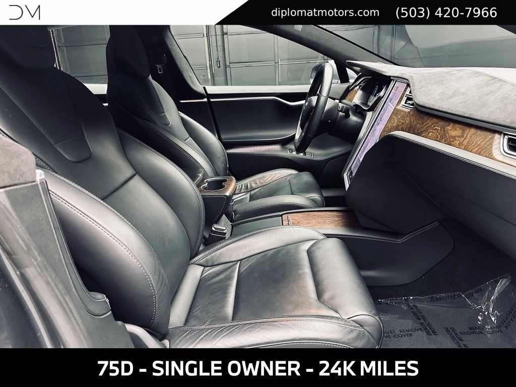 Used 2017 Tesla Model S 75D AWD/4WD image 19