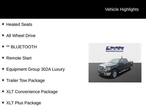Used 2014 Ford F150 XLT w/ Equipment Group 302A Luxury AWD/4WD image 31