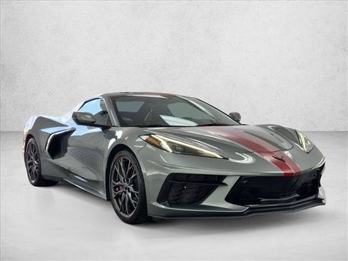 Used 2023 Chevrolet Corvette Stingray Premium Conv w/ Stealth Interior Trim Package RWD image 3