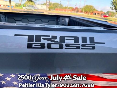 Used 2024 Chevrolet Silverado 1500 Custom Trail Boss w/ LPO, Dark Essentials Package AWD/4WD image 8