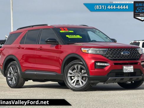Used 2022 Ford Explorer XLT w/ Equipment Group 202A RWD image 1