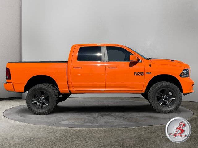 Used 2017 RAM 1500 Sport w/ Ignition Orange Sport Package AWD/4WD image 8
