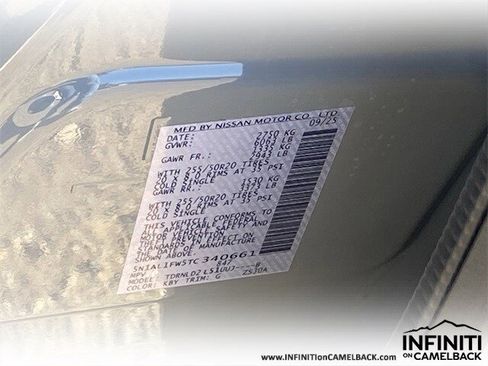 New 2026 INFINITI QX60 Sport w/ Dark Cargo Package image 33