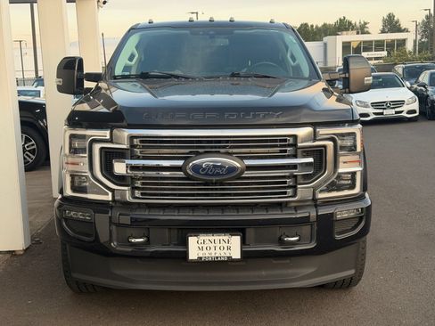 Used 2021 Ford F350 Limited w/ FX4 Off-Road Package AWD/4WD image 2