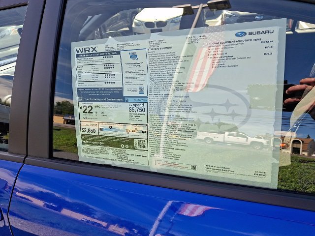 New 2026 Subaru WRX Premium AWD/4WD image 17