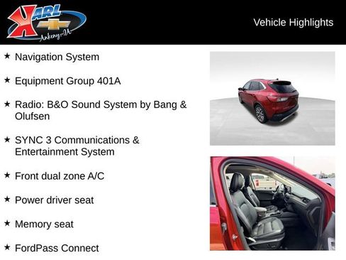 Used 2020 Ford Escape Titanium AWD/4WD image 2