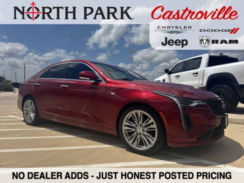 Used 2022 Cadillac CT4 Premium Luxury RWD image 1