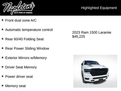 Used 2023 RAM 1500 Laramie AWD/4WD image 7