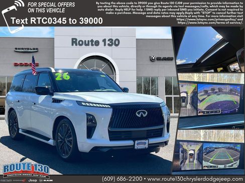 Used 2026 INFINITI QX80 Autograph w/ Premium Cargo Package image 1