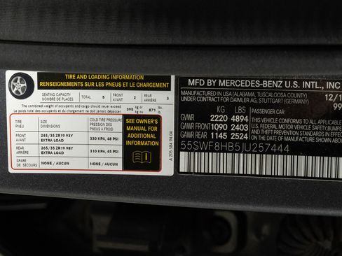 Used 2018 Mercedes-Benz C 63 AMG S image 83