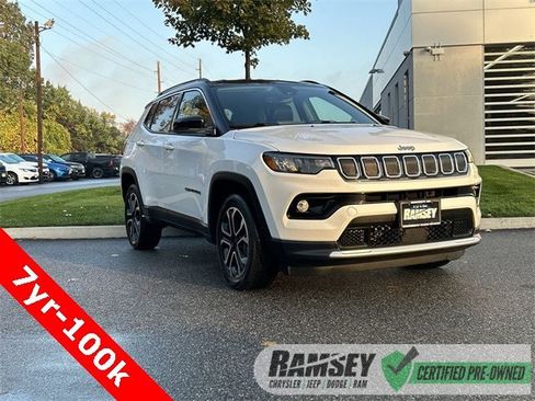 Certified 2022 Jeep Compass Limited image 1