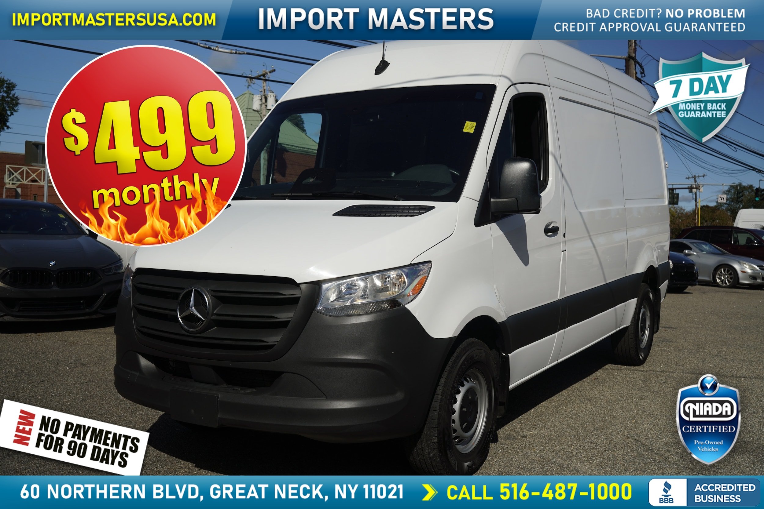 Used 2025 Mercedes-Benz Sprinter 2500 image 1