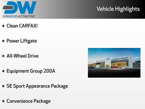 Used 2021 Ford Escape SE w/ SE Sport Appearance Package image 3