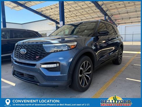 Used 2020 Ford Explorer ST w/ Premium Technology Package AWD/4WD image 2