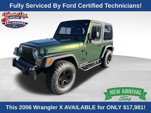 Used 2006 Jeep Wrangler X w/ Tire & Wheel Group (Ecco) image 1